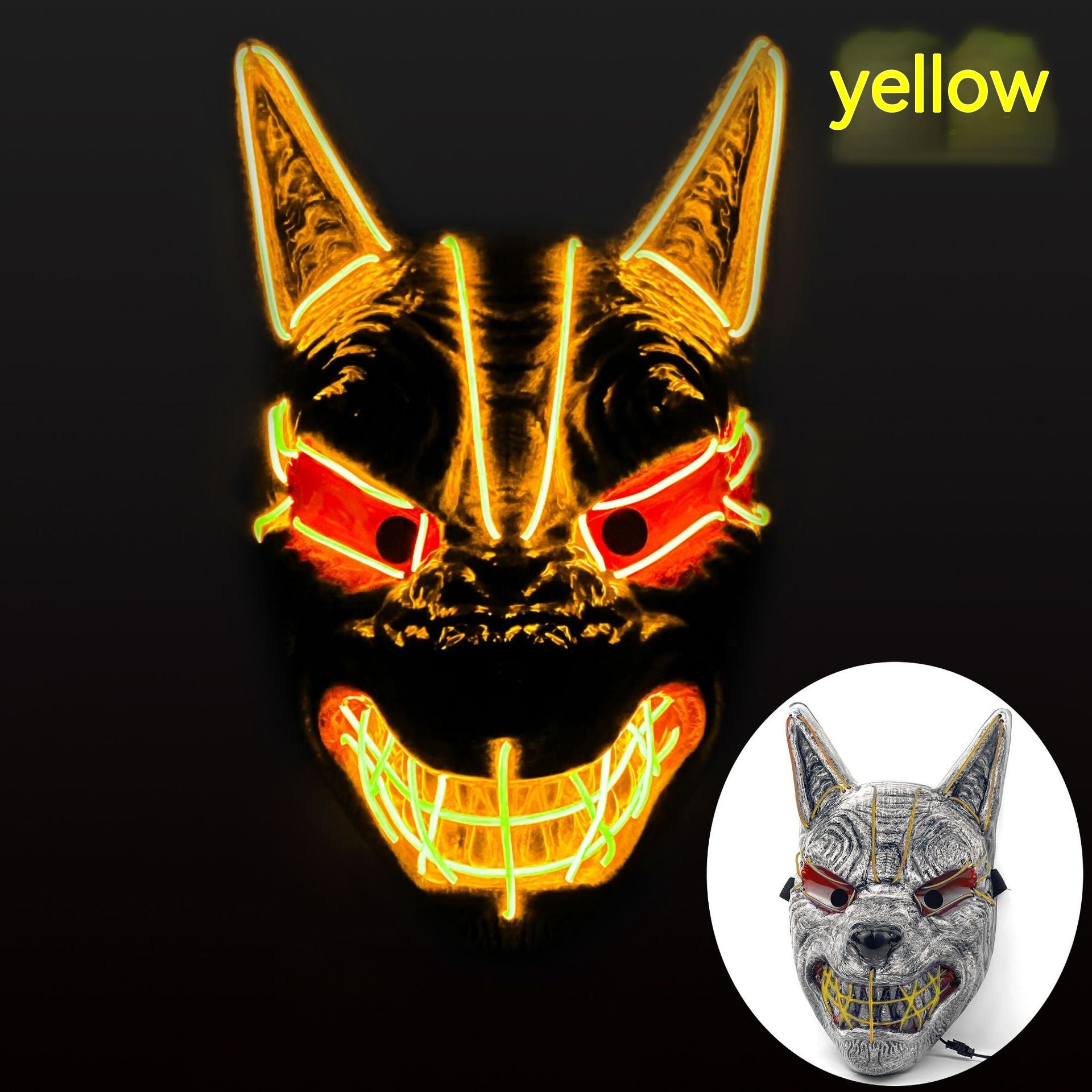 Halloween LED Maske