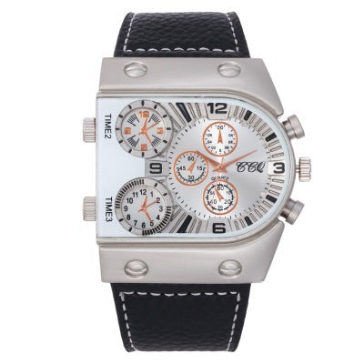 Large Dial Multi-movement Quartz Watch