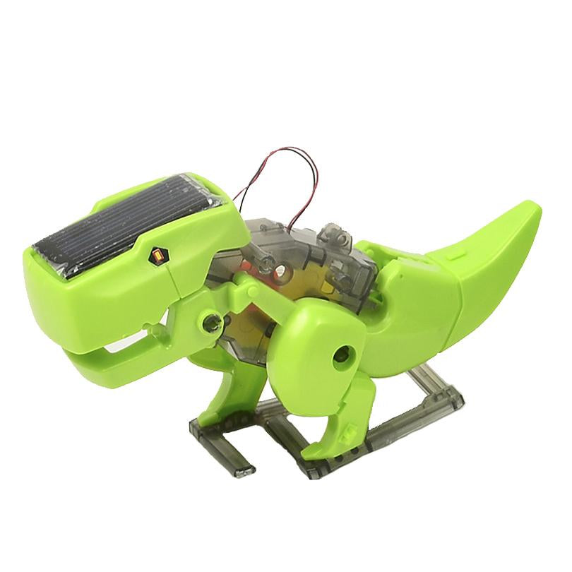 High-Tech DIY 4in1 solarbetriebener Dino-Robot