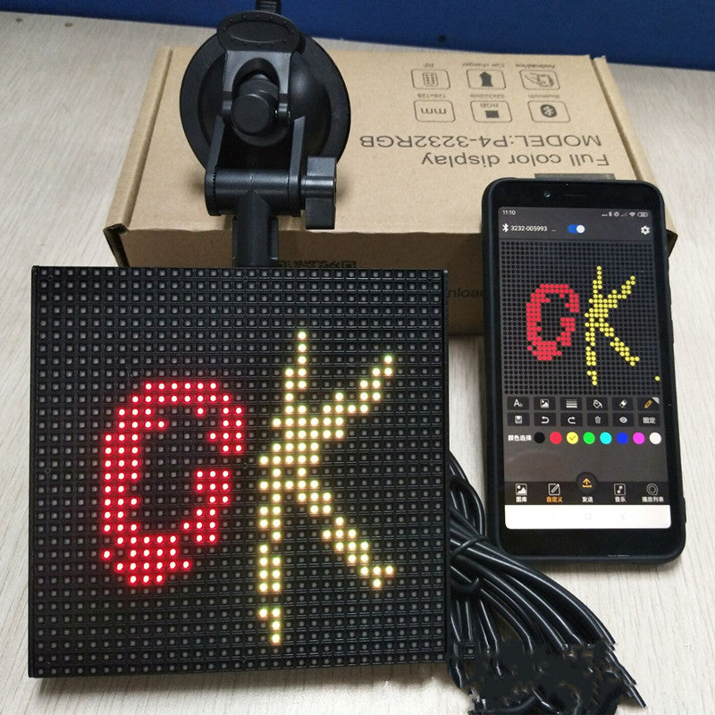 Vollfarbiges Bluetooth Emoticon Auto Led Display