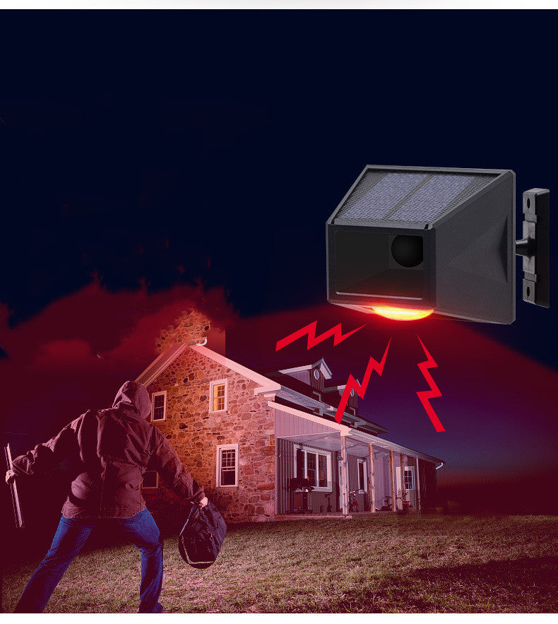 Solar-Infrarot-Alarmlampe SecurSec