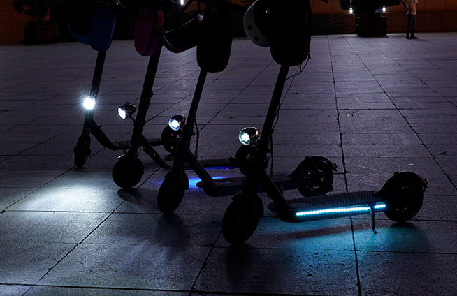 E-Roller LED Leiste