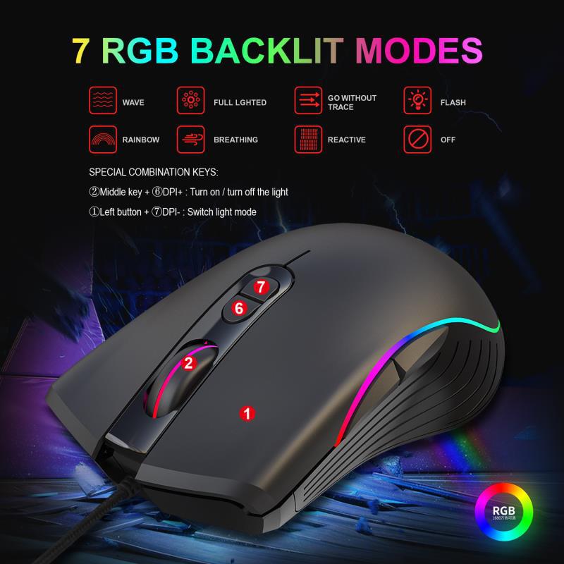 Gaming Maus Computer LED