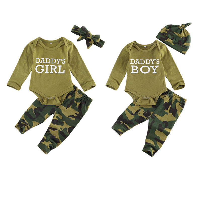 3-teiliger Camouflage Anzug für Kleinkinder