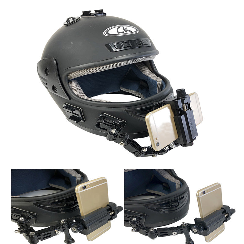 Smartphone-Halter für Motorrad Helme