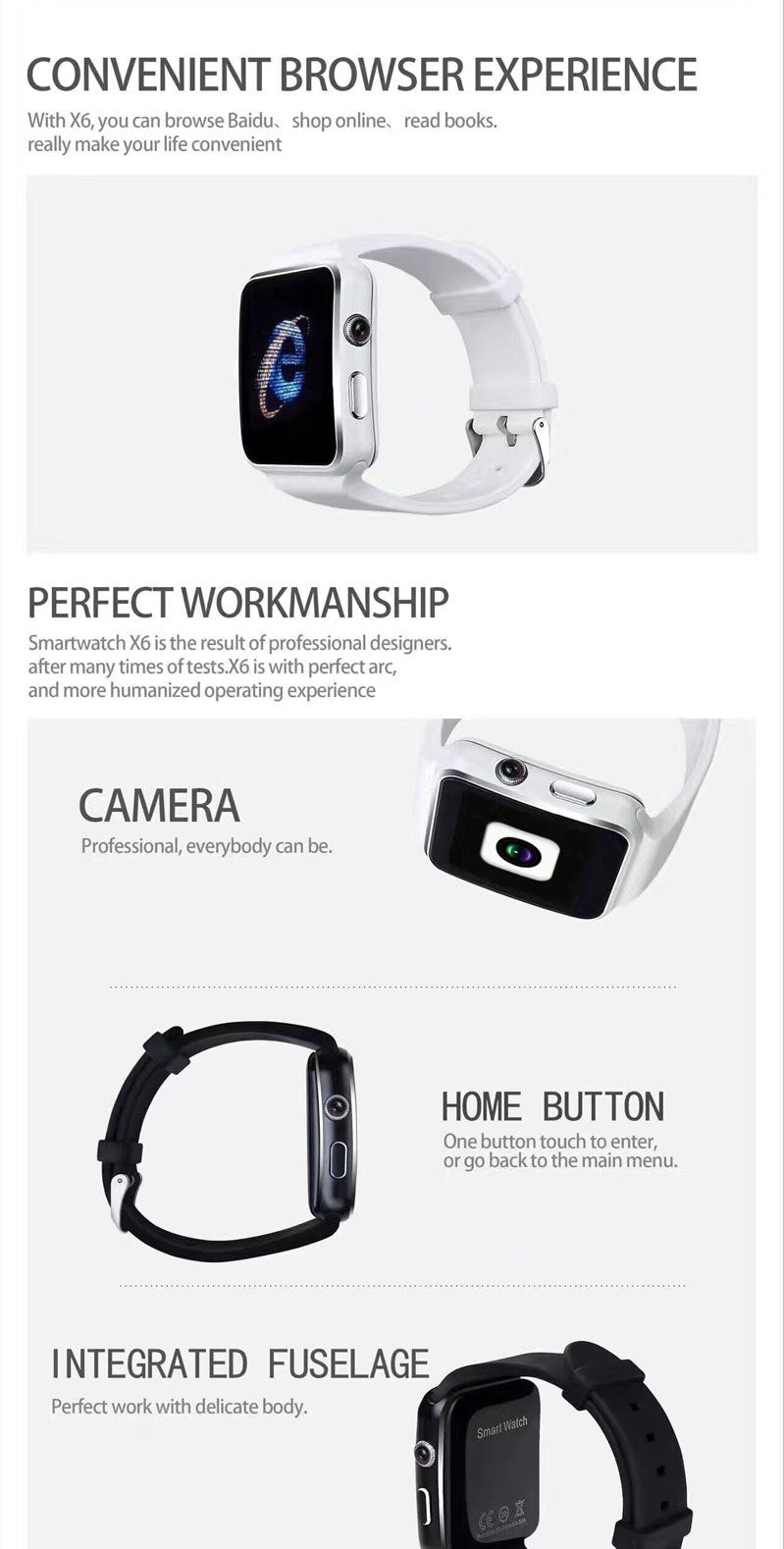 Smart Watch IPS High-Cam *Angebot*