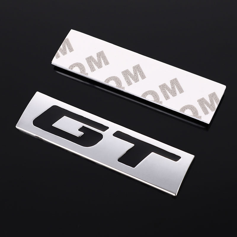 Auto metallischer Sticker GT