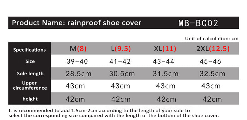 Schuh-Überzieher Regenschutz