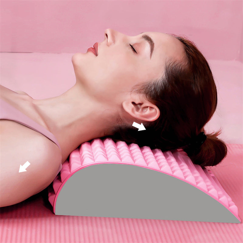 Rückendehner-Kissen, Nacken- und Lendenwirbelstütze, Massagegerät für Nacken