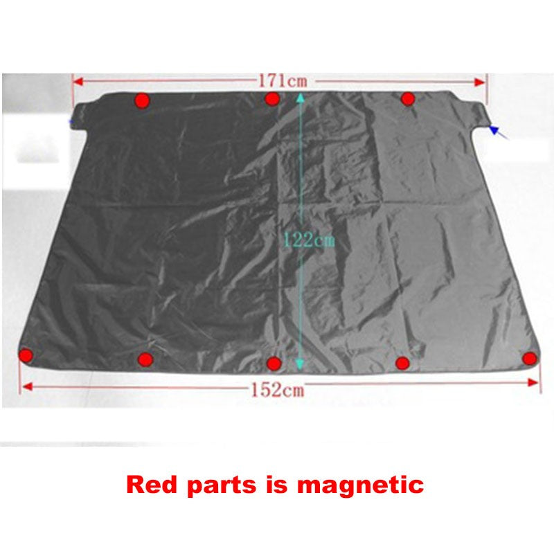 Windschutzscheiben-Abdeckung magnetisch