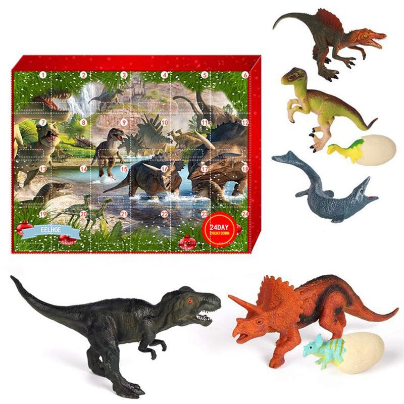 Dinosaurier Weihnachten Advent Kalender