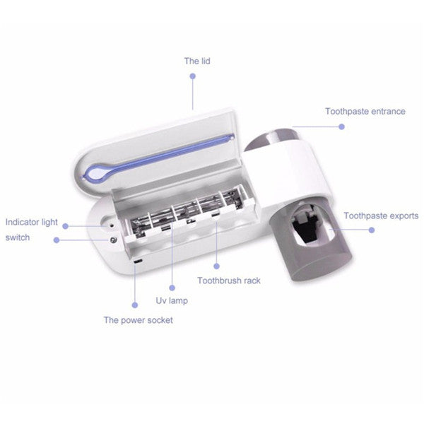 Zahnbürstenhalter mi UV Sterilisierung