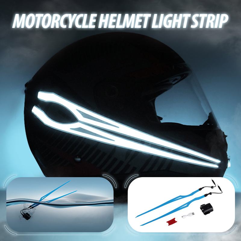 Helm-Licht mit Batterie-Versorgung