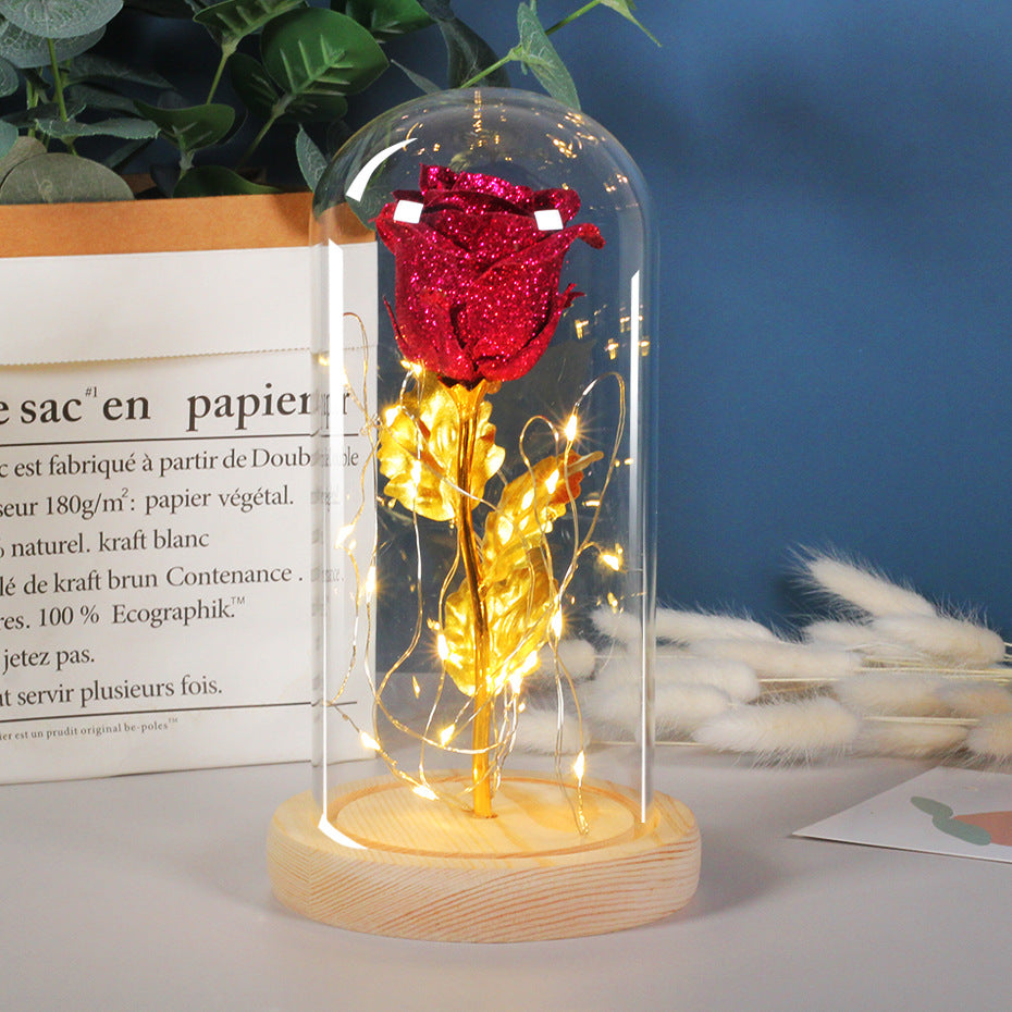 Ewige Blume mit LED