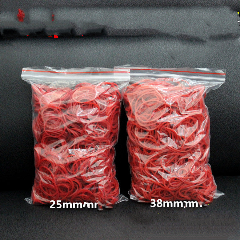 Hair Imported High Temperature Resistant And Heat Resistant Rubber Band Cold Perm Dedicated Rubber Band Digital Perm Hot Iron Rubber Band A Pack