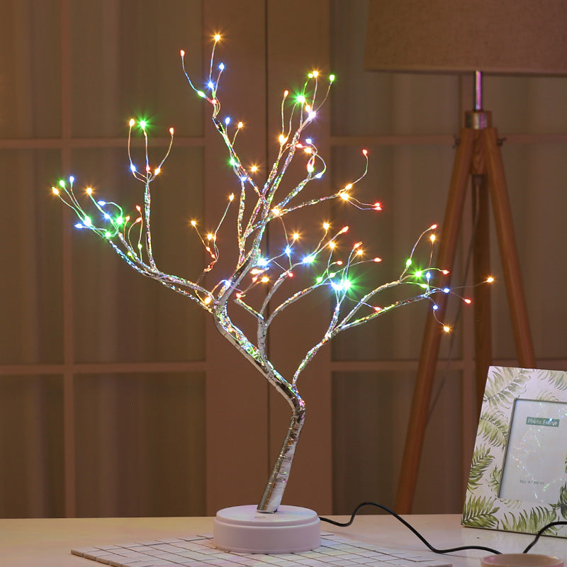 LED Baum Nachtlicht Deko Beleuchtung