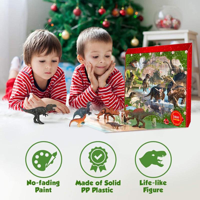Dinosaurier Weihnachten Advent Kalender