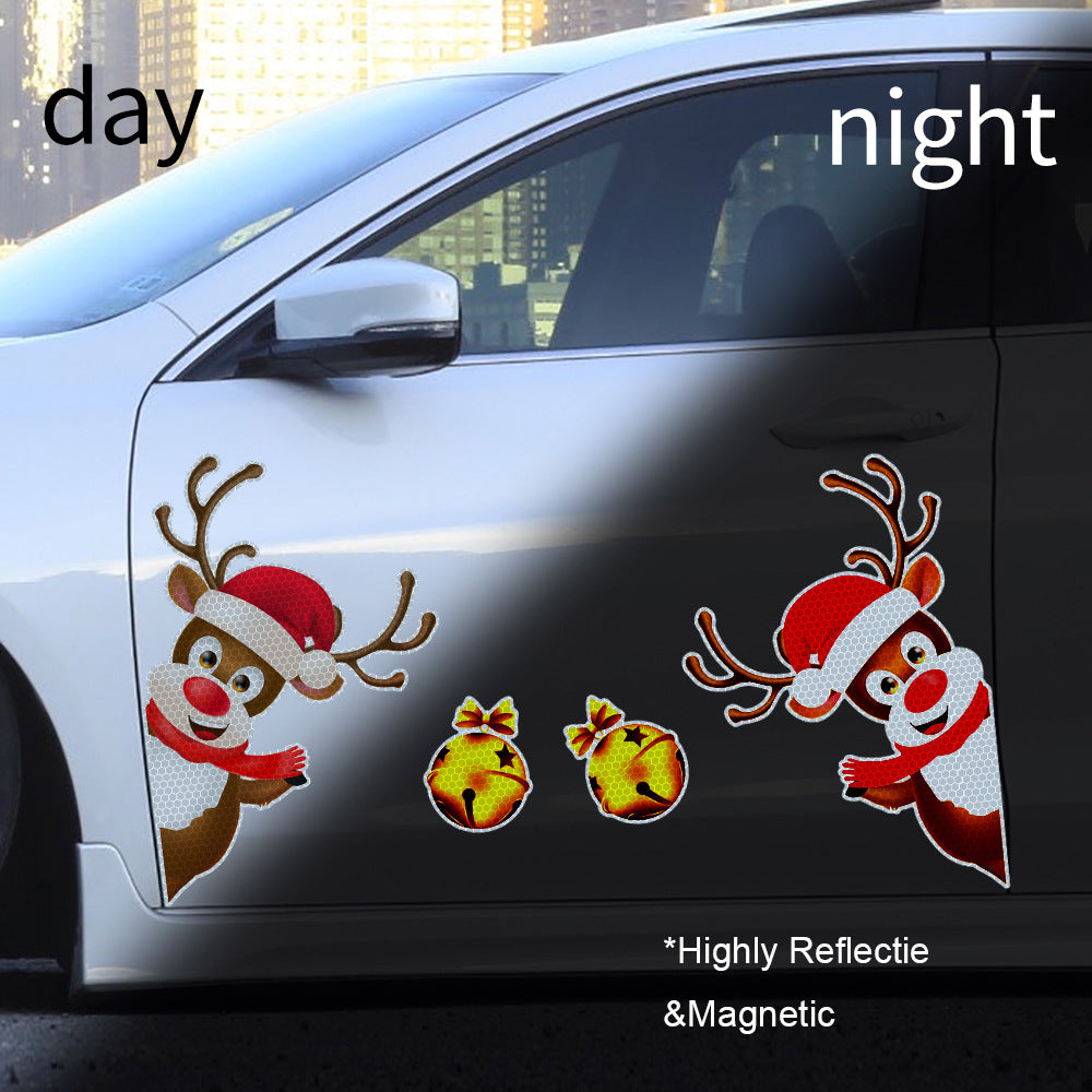 Weihnachtssticker magnetisch