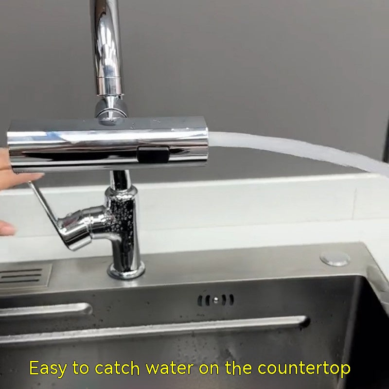 Küchenarmatur universeller drehbarer Wasserhahn