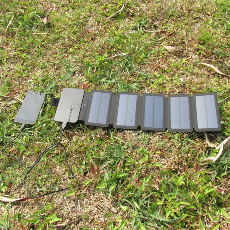 Klappbares Solarpanel-Ladegerät für den Außenbereich