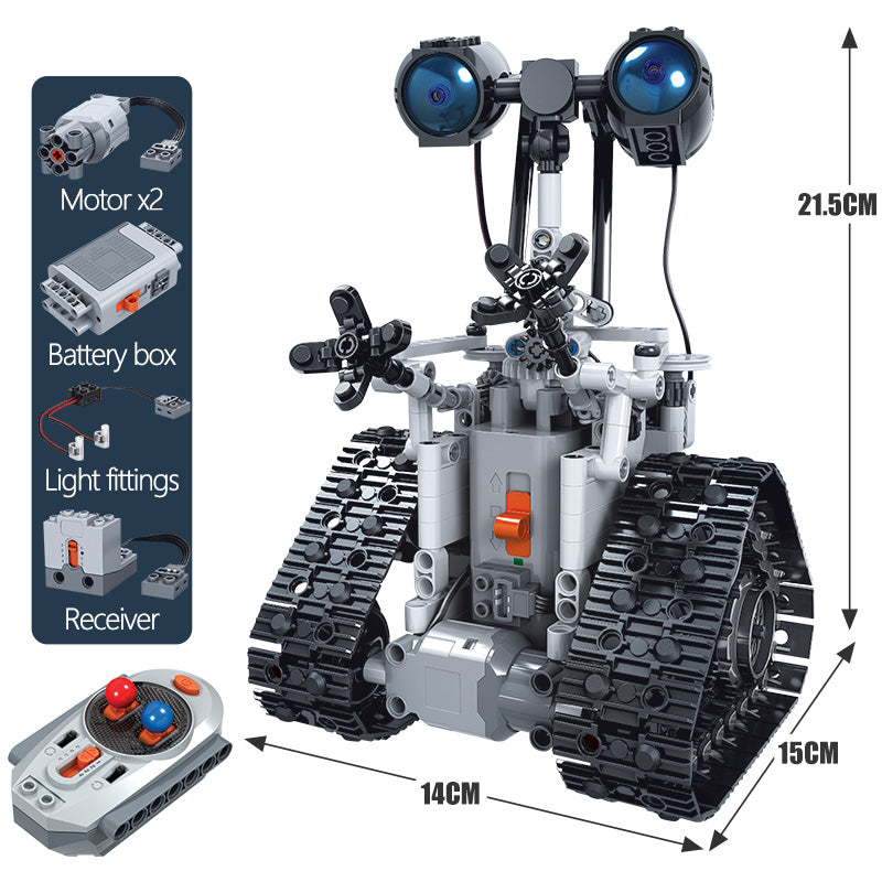 Baustein-Roboter mit Fernsteuerung