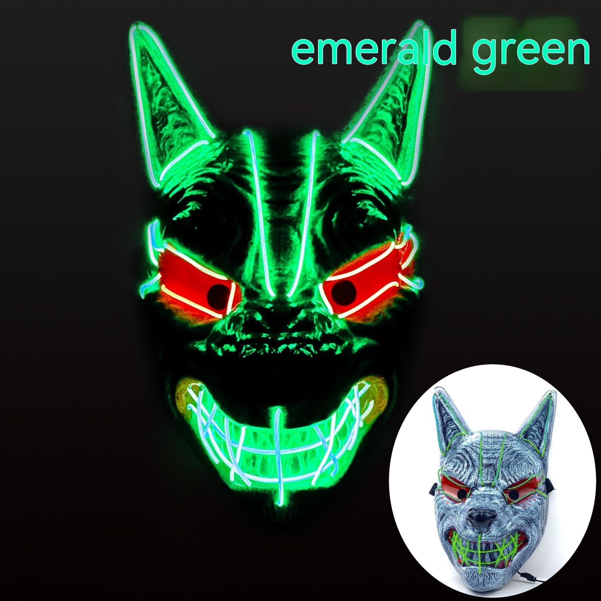 Halloween LED Maske