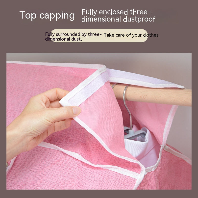 Household Enclosed Three-dimensional Clothing Dust Cover