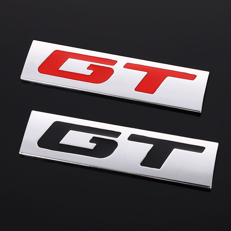 Auto metallischer Sticker GT