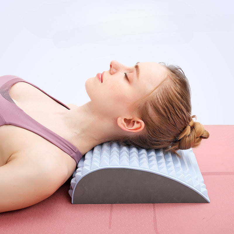 Rückendehner-Kissen, Nacken- und Lendenwirbelstütze, Massagegerät für Nacken