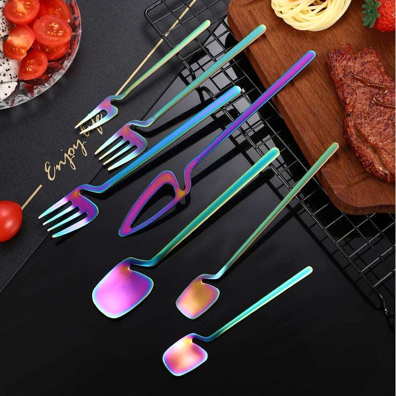 304 Stainless Steel Tableware Knife And Fork Stirring Spoon