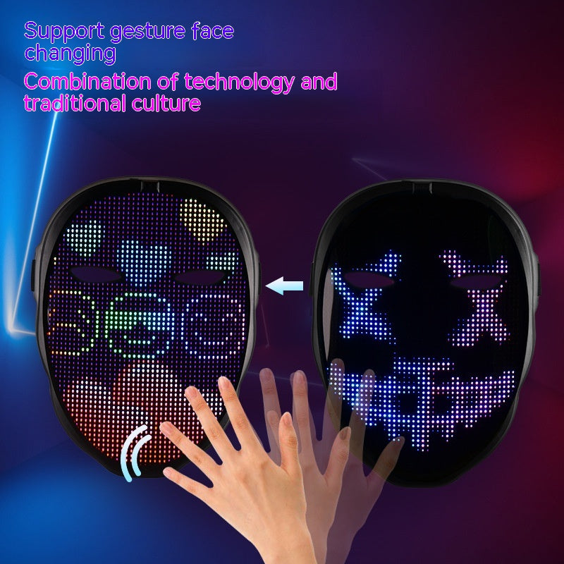 LED Screen Maske