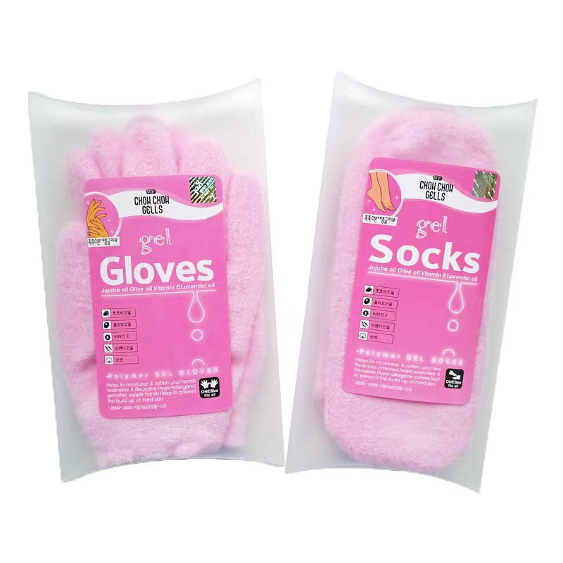Spa Gel Peeling Handschuhe/Socken
