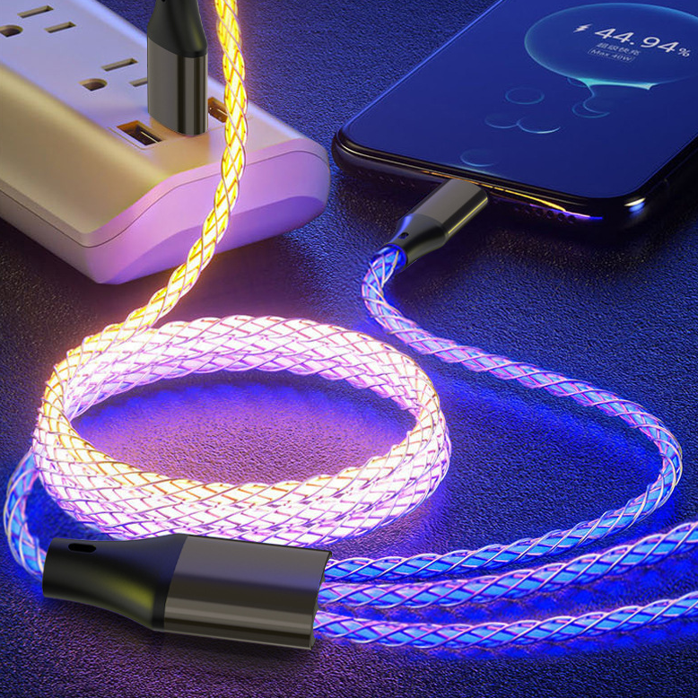 Leuchtendes USB Ladekabel
