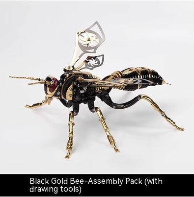 Bumblebee Metall-Edelstahl-Montagemodell