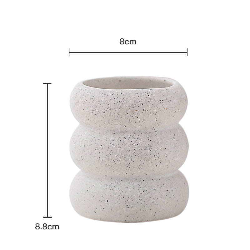 Household Ceramic Crafts Candle Container