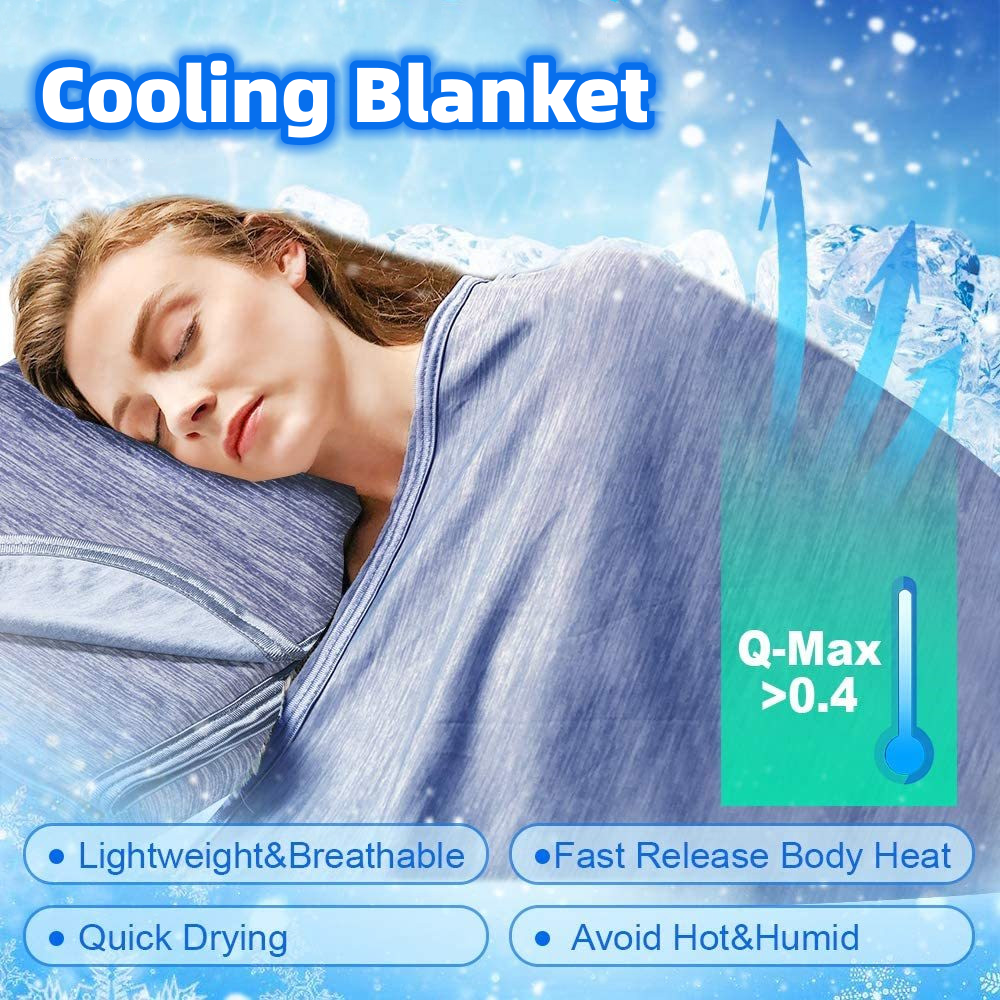 Kühlende Bettdecke, Sommer, Fieber, Hitze