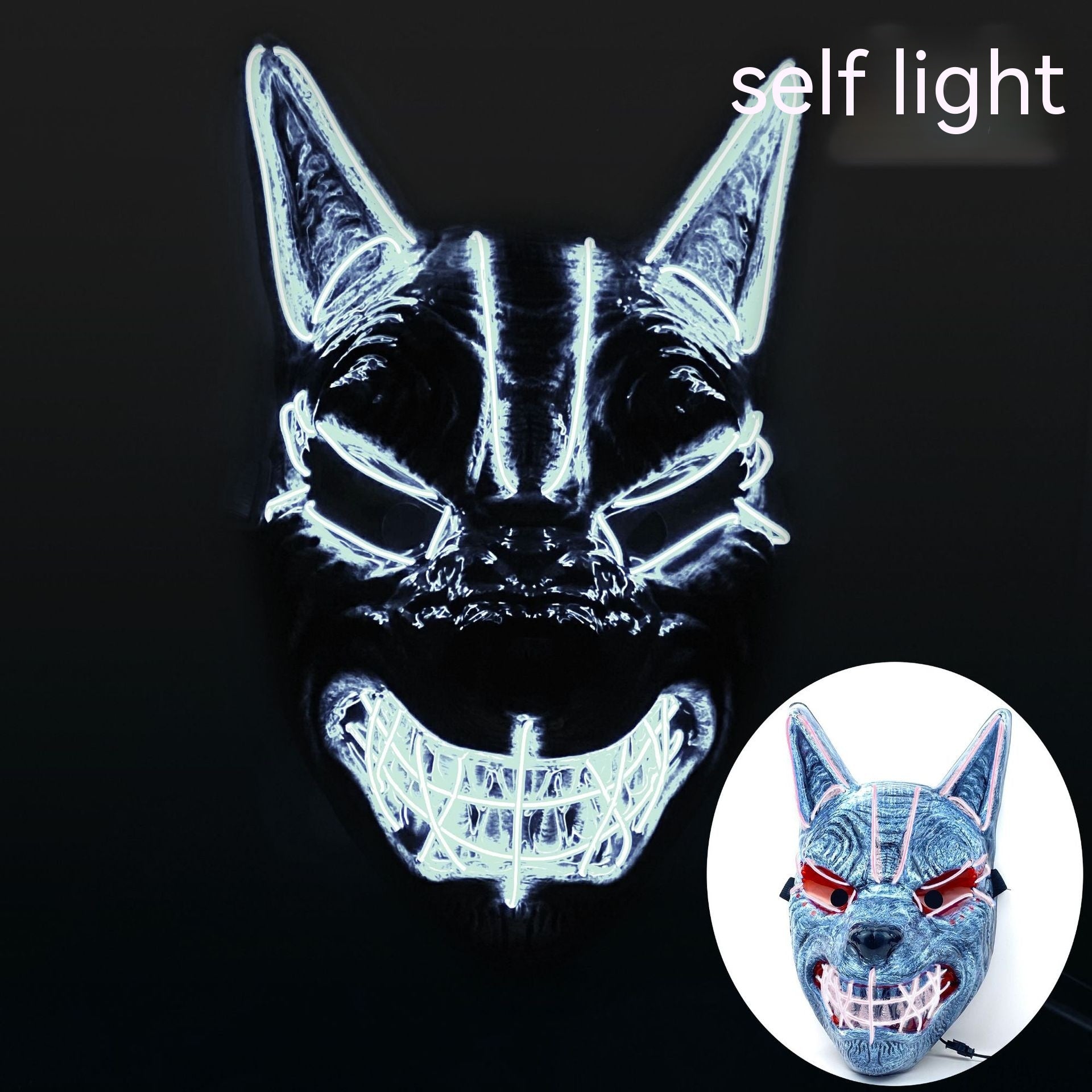 Halloween LED Maske