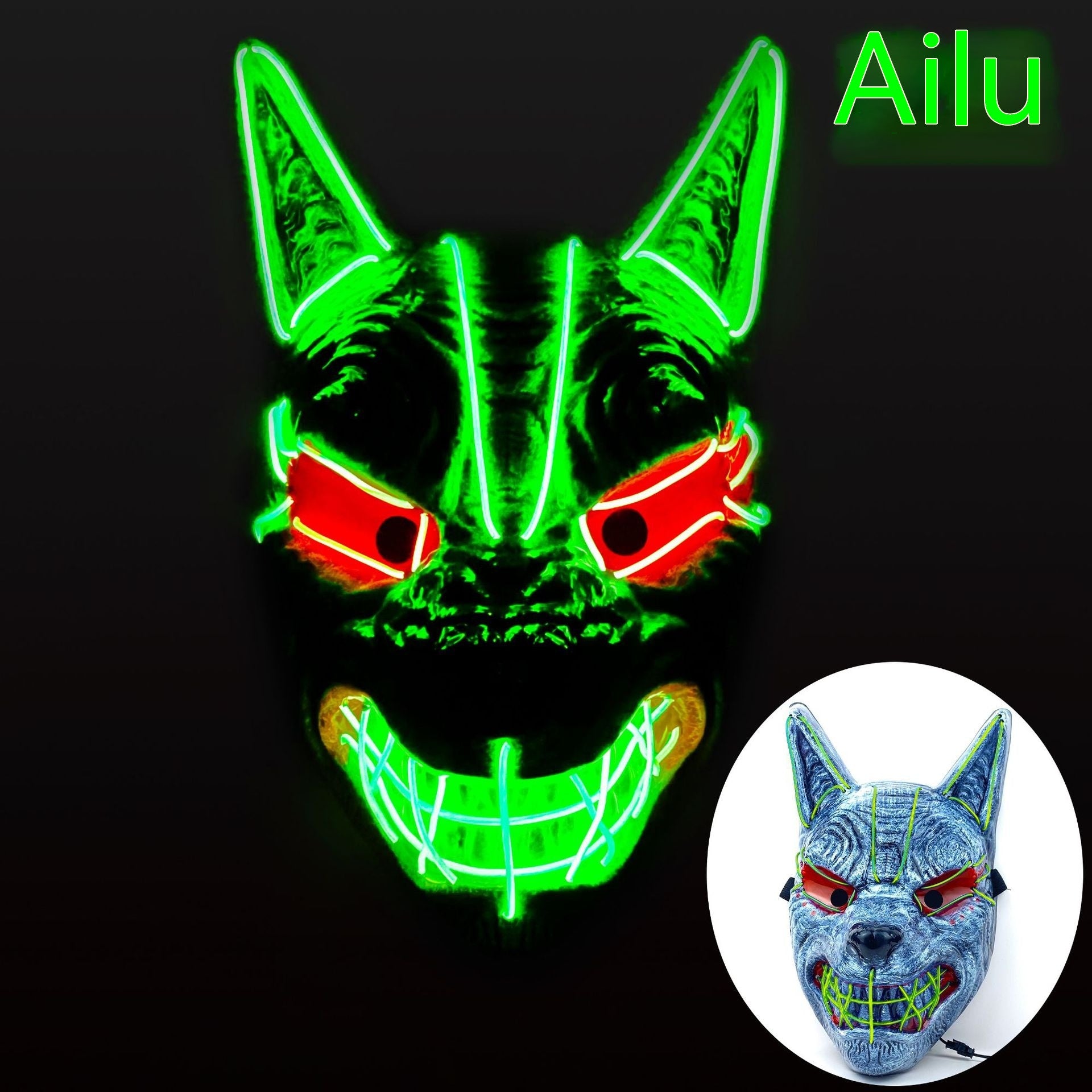 Halloween LED Maske