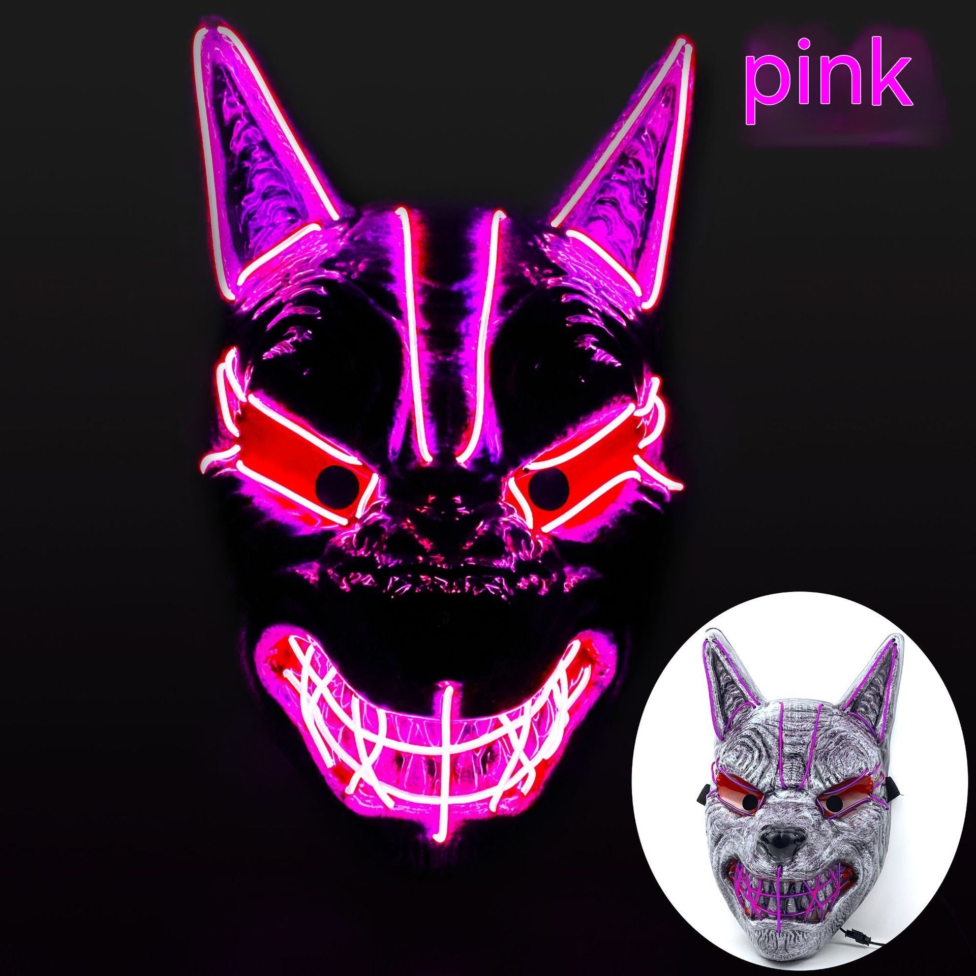 Halloween LED Maske