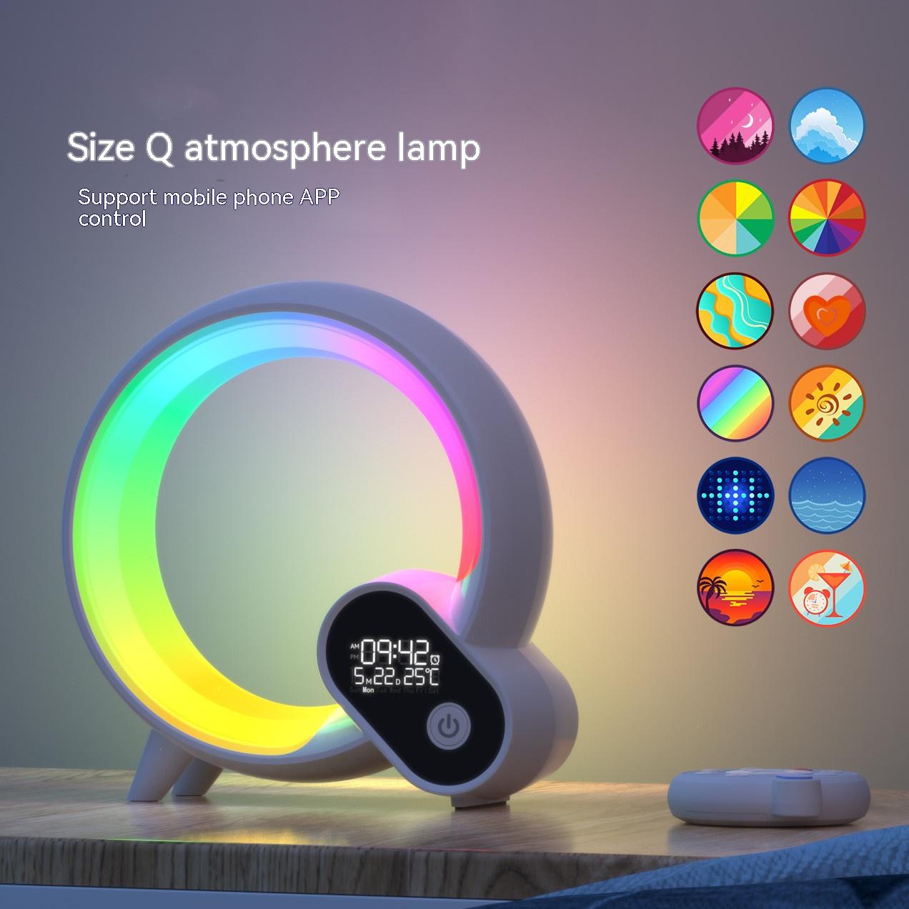 Creative Q Licht, Wecker, Display, Bluetooth